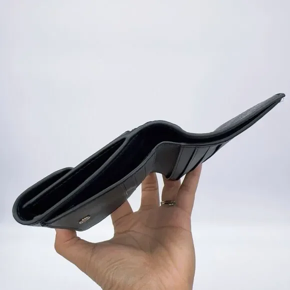 Coach 7250 Georgie Small Wallet In Signature Canvas Coin Card NWT Leather - Picture 5 of 7